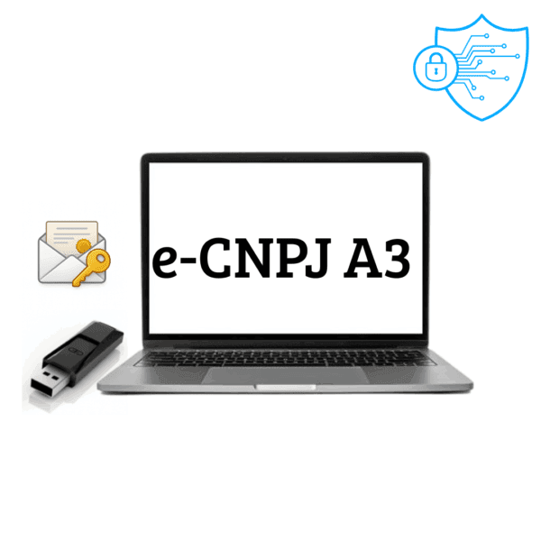 Renovação Certificado Digital e-CNPJ A3 3 Anos em Token