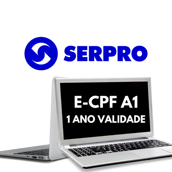 Certificado Digital e-CPF A1 1 Ano Validade e Garantia