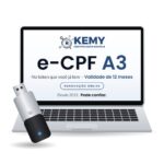 Renovação Certificado Digital e-CPF A3 12 Meses no Seu Token